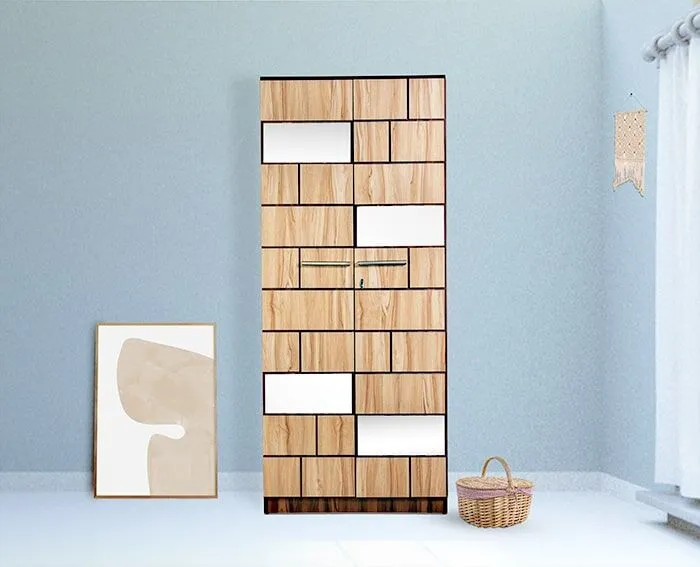VIVDeal Glassy Light Jungle Wardrobe